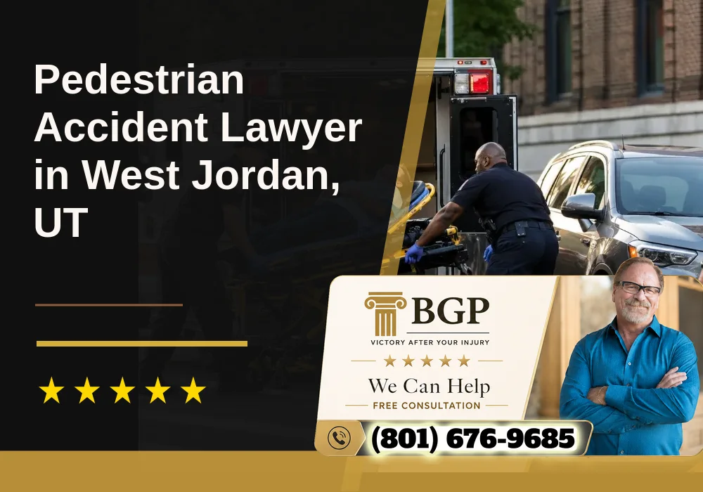 Pedestrian Accident Lawyer in West Jordan, UT