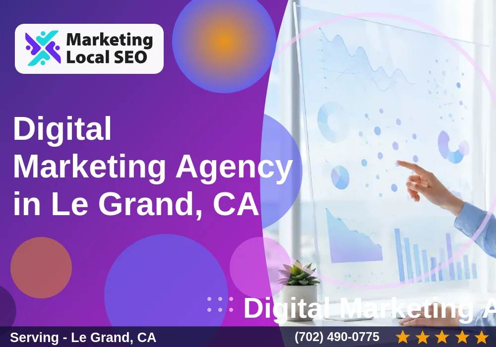 Digital Marketing Agency in Le Grand, CA