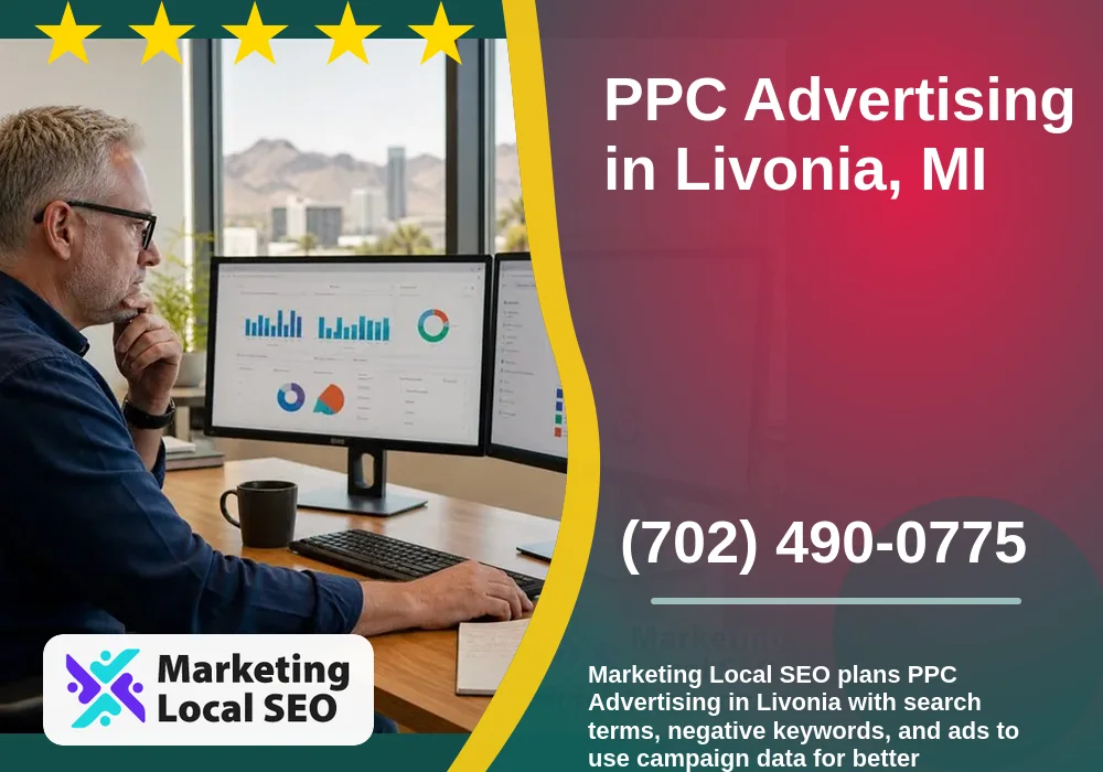 PPC Advertising in Livonia, MI PPC Advertising in Livonia, MI
