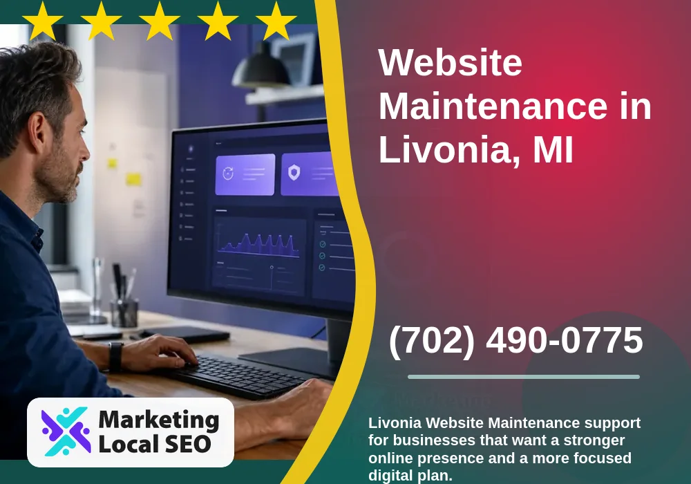 Website Maintenance in Livonia, MI Website Maintenance in Livonia, MI