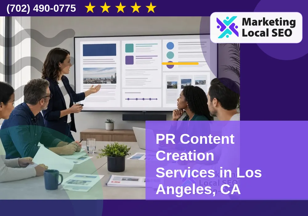 PR Content Creation Services in Los Angeles, CA