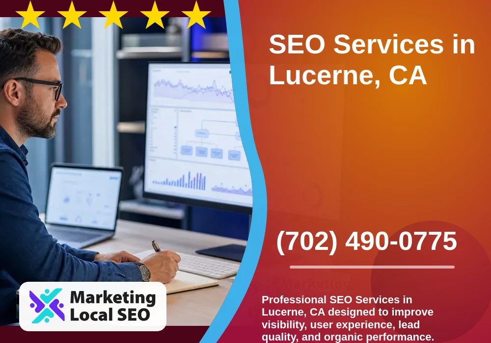 SEO Services in Lucerne, CA