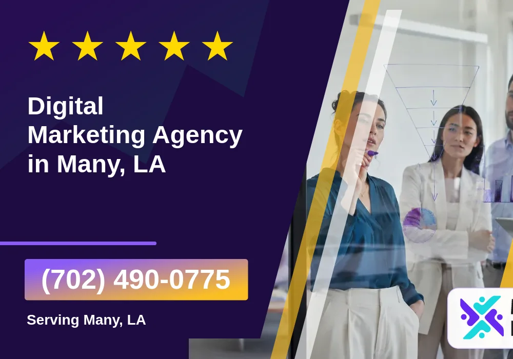 Digital Marketing Agency in Many, LA