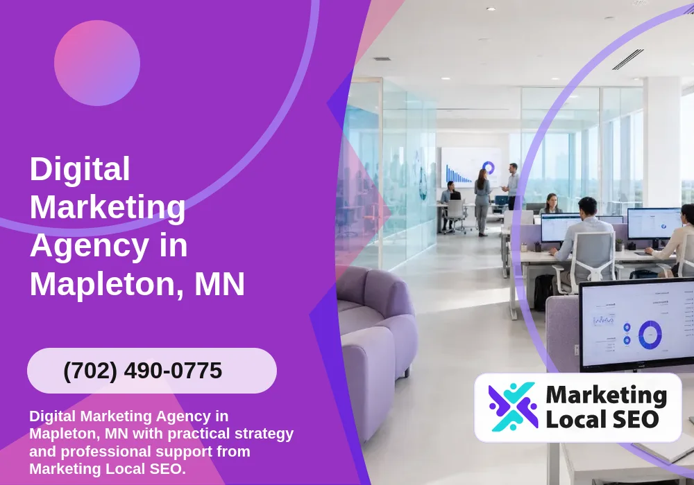 Digital Marketing Agency in Mapleton, MN