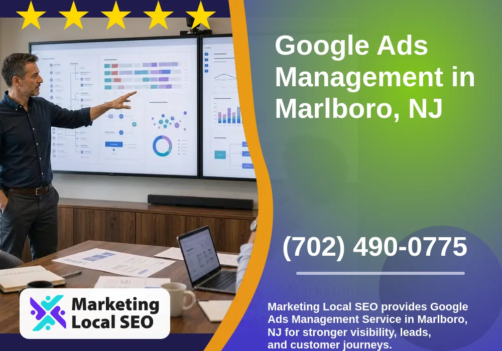 Google Ads Management in Marlboro, NJ