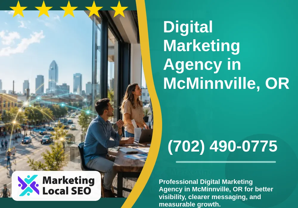 Digital Marketing Agency in McMinnville, OR