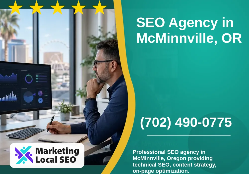 SEO Agency in McMinnville, OR