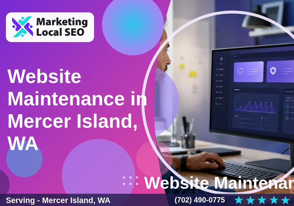 Website Maintenance in Mercer Island, WA