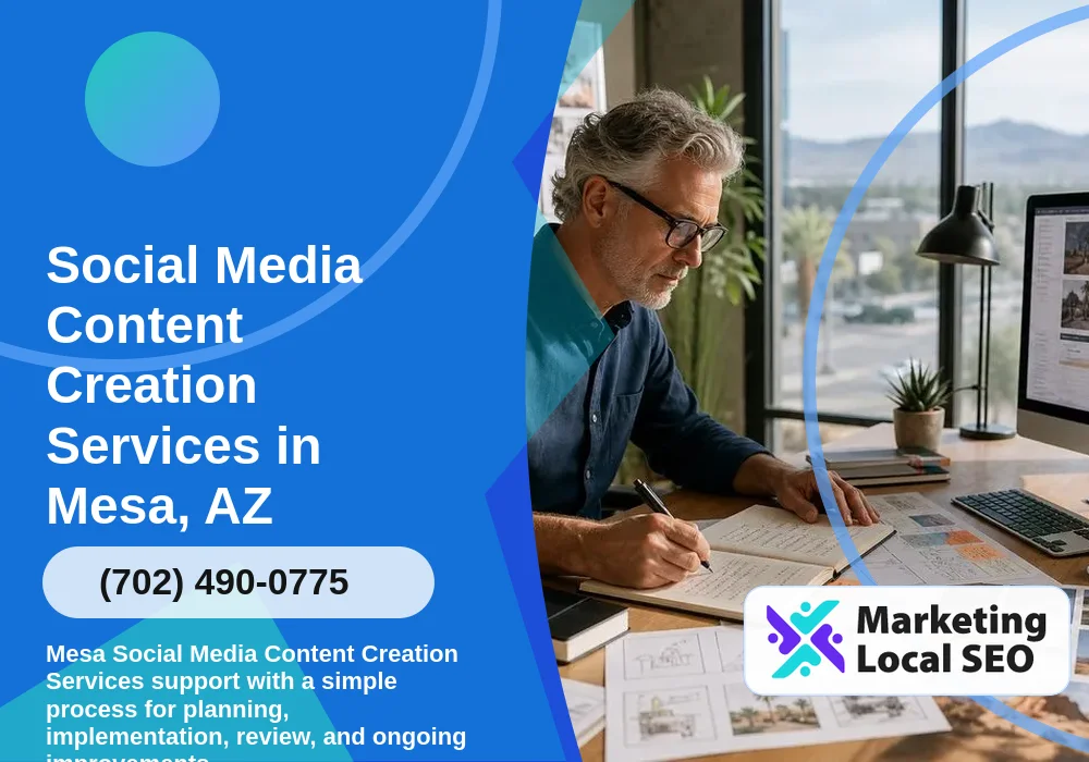 Social Media Content Creation Services in Mesa, AZ