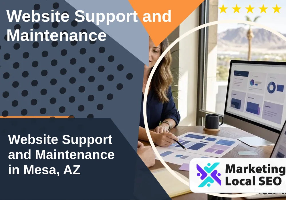 Website Support and Maintenance in Mesa, AZ