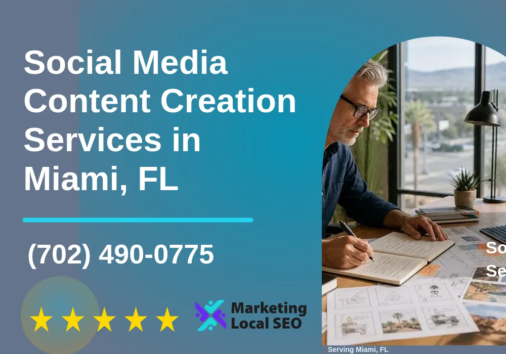 Social Media Content Creation Services in Miami, FL