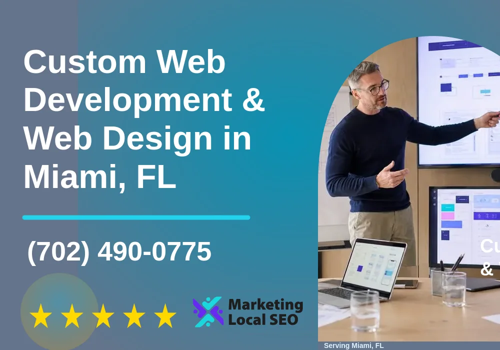 Custom Web Development & Web Design in Miami, FL