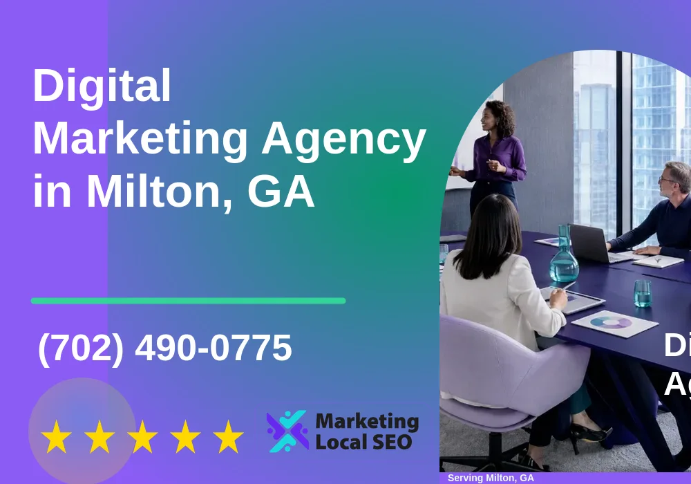 Digital Marketing Agency in Milton, GA