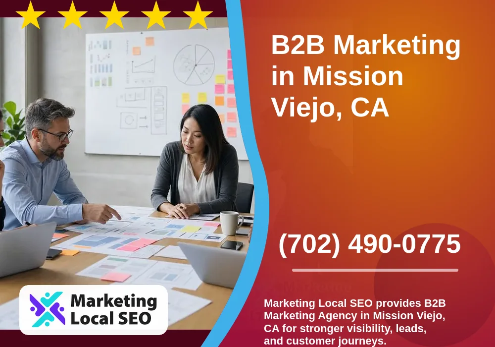 B2B Marketing in Mission Viejo, CA B2B Marketing in Mission Viejo, CA