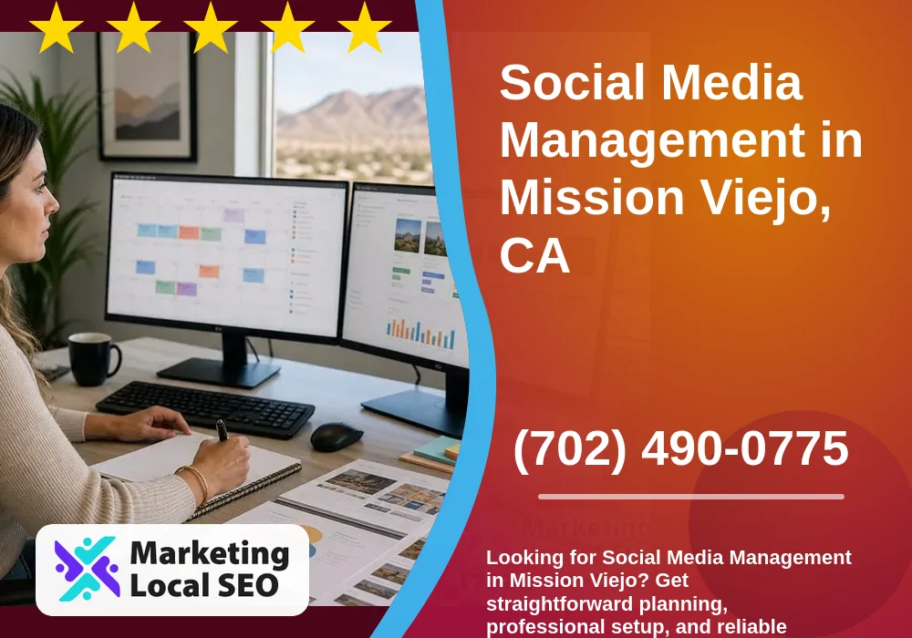 Social Media Management in Mission Viejo, CA