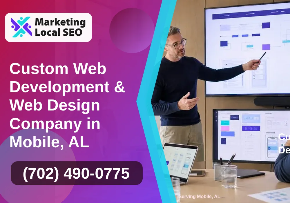 Custom Web Development & Web Design in Mobile, AL Custom Web Development & Web Design in Mobile, AL