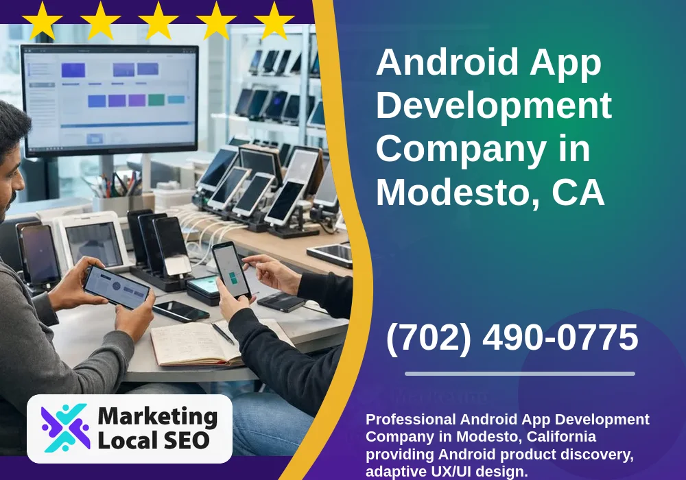 Android App Development in Modesto, CA