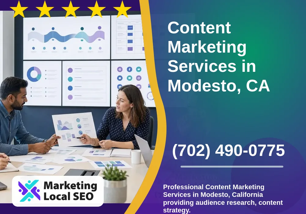 Content Marketing in Modesto, CA