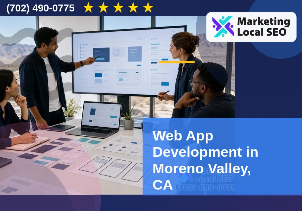 Web App Development in Moreno Valley, CA