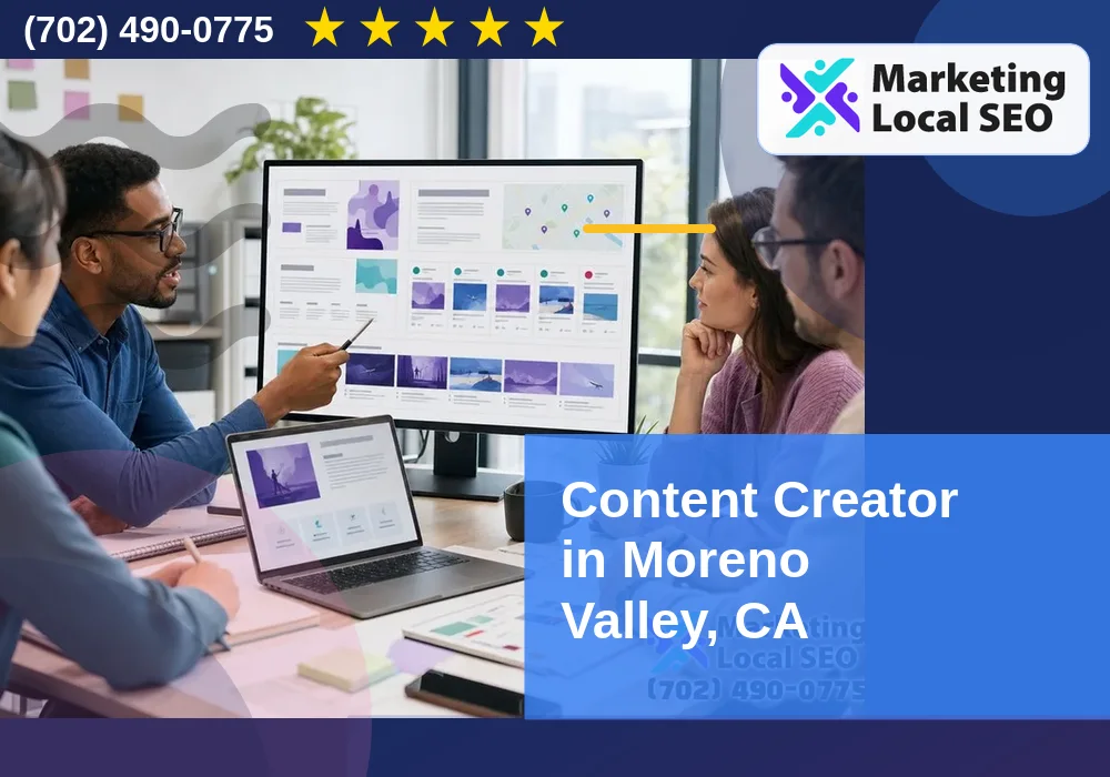 Content Creator in Moreno Valley, CA