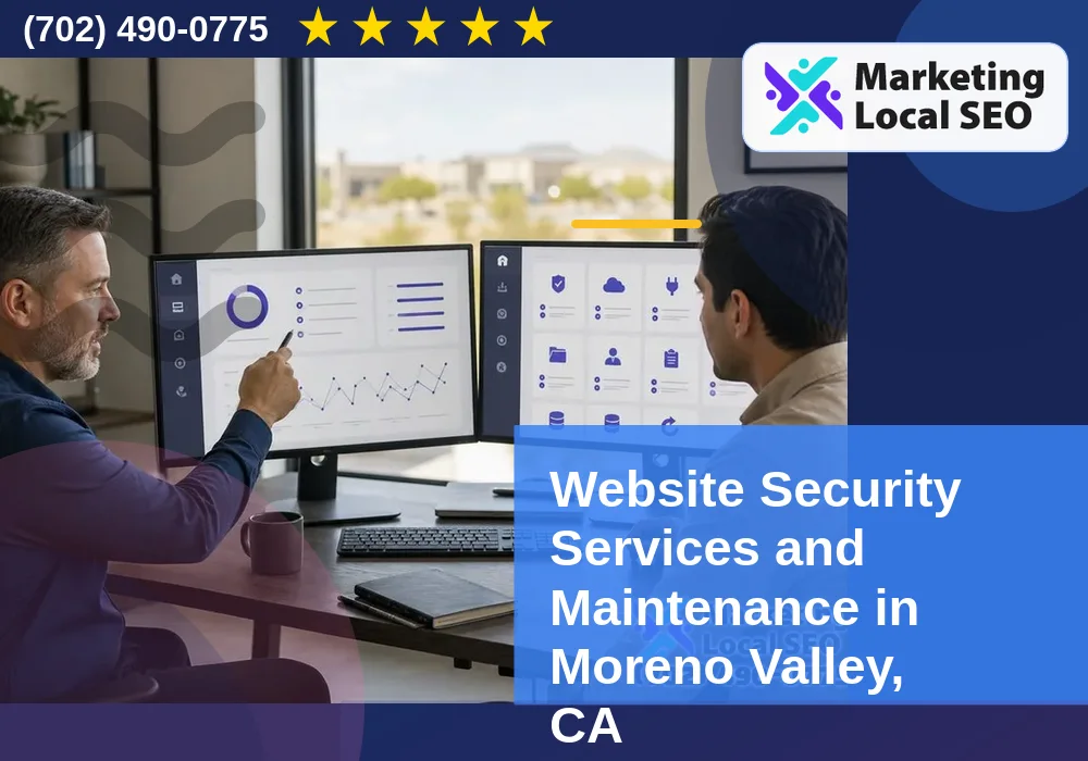 Website Security Services and Maintenance in Moreno Valley, CA