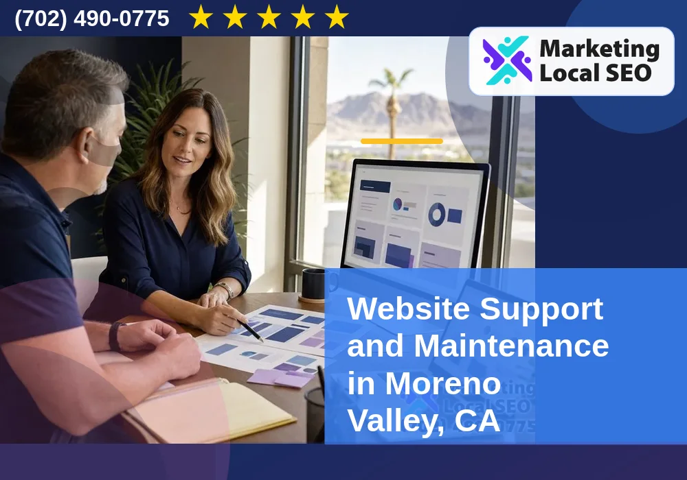 Website Support and Maintenance in Moreno Valley, CA