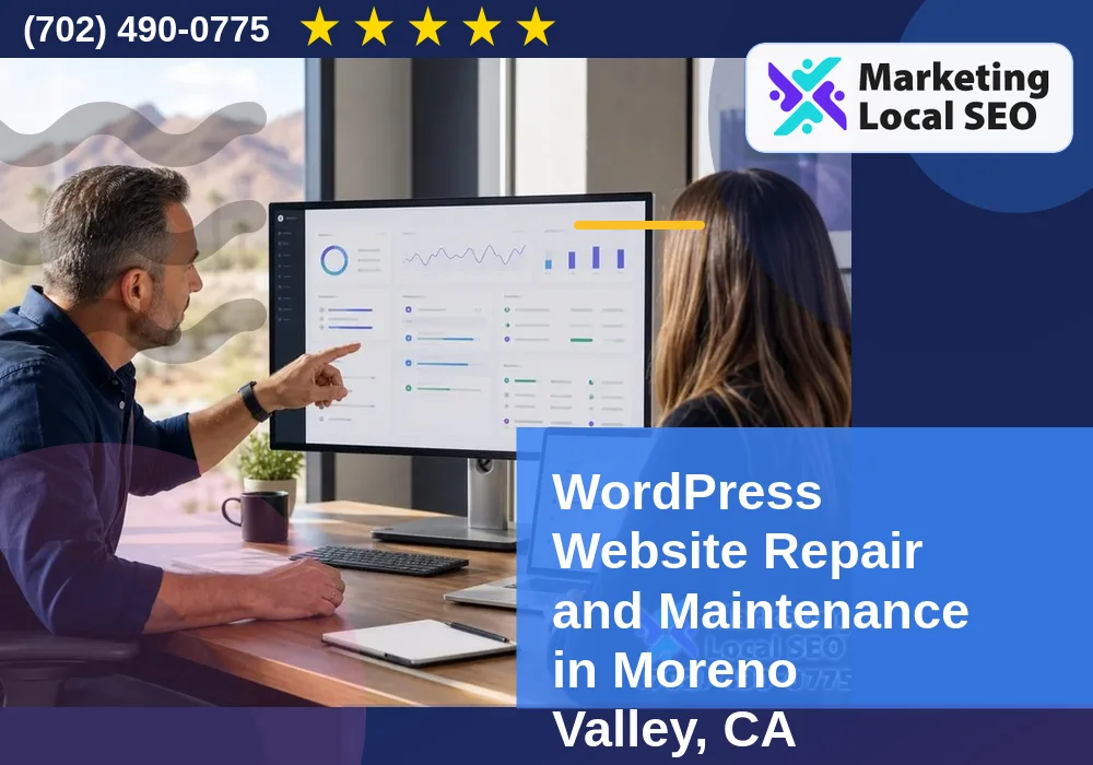 WordPress Website Repair and Maintenance in Moreno Valley, CA