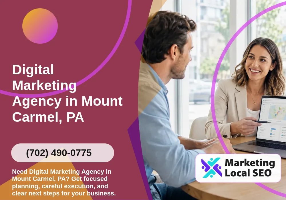 Digital Marketing Agency in Mount Carmel, PA