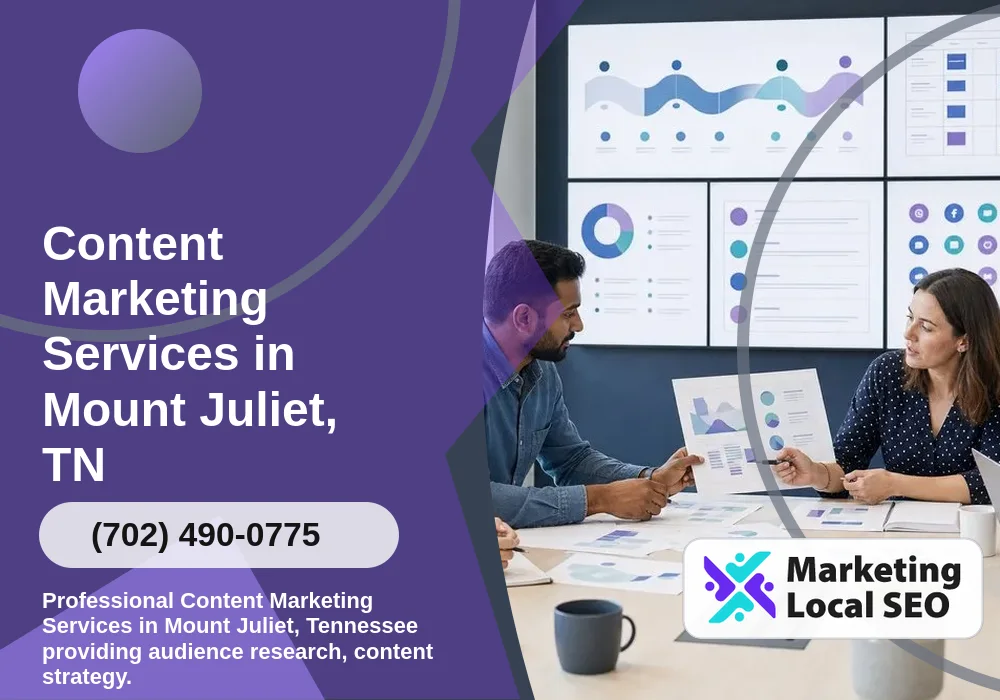 Content Marketing in Mount Juliet, TN