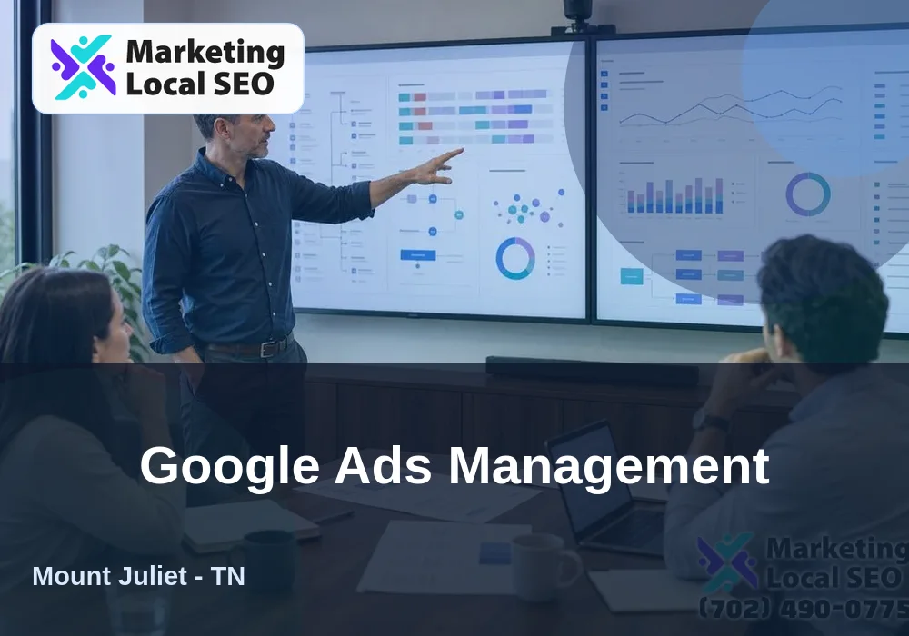 Google Ads Management in Mount Juliet, TN