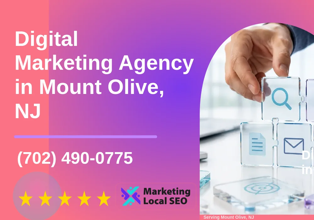 Digital Marketing Agency in Mount Olive, NJ