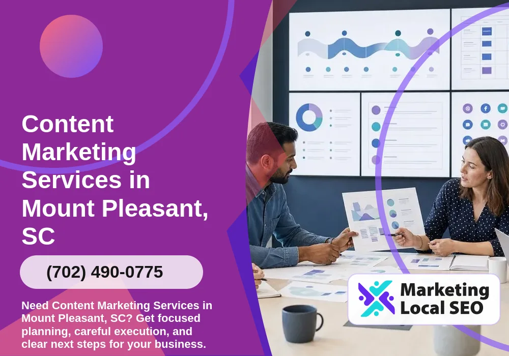 Content Marketing in Mount Pleasant, SC