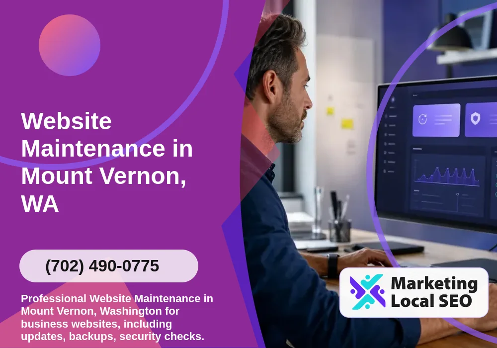 Website Maintenance in Mount Vernon, WA