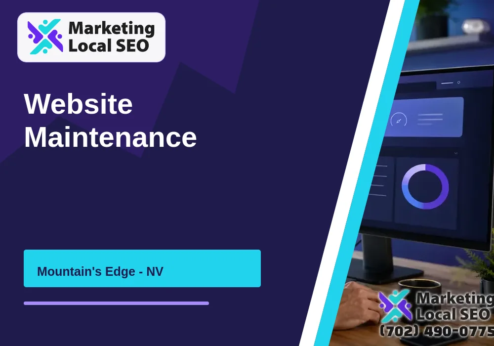 Website Maintenance in Mountain's Edge, NV