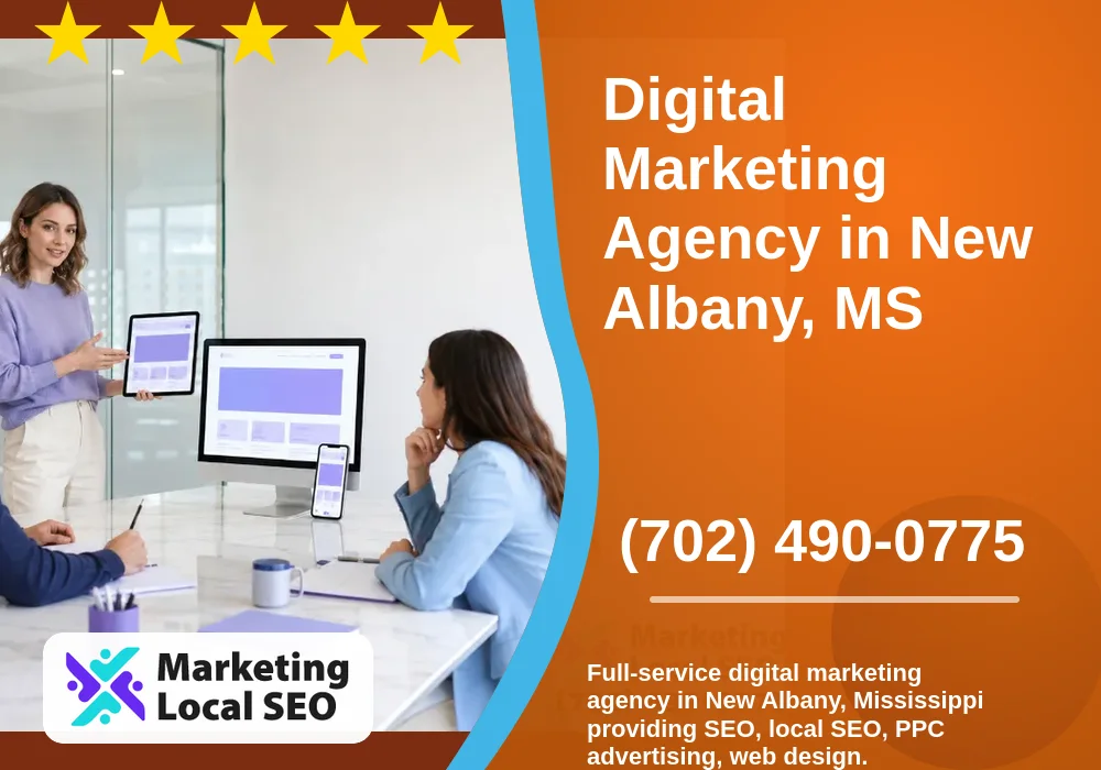 Digital Marketing Agency in New Albany, MS