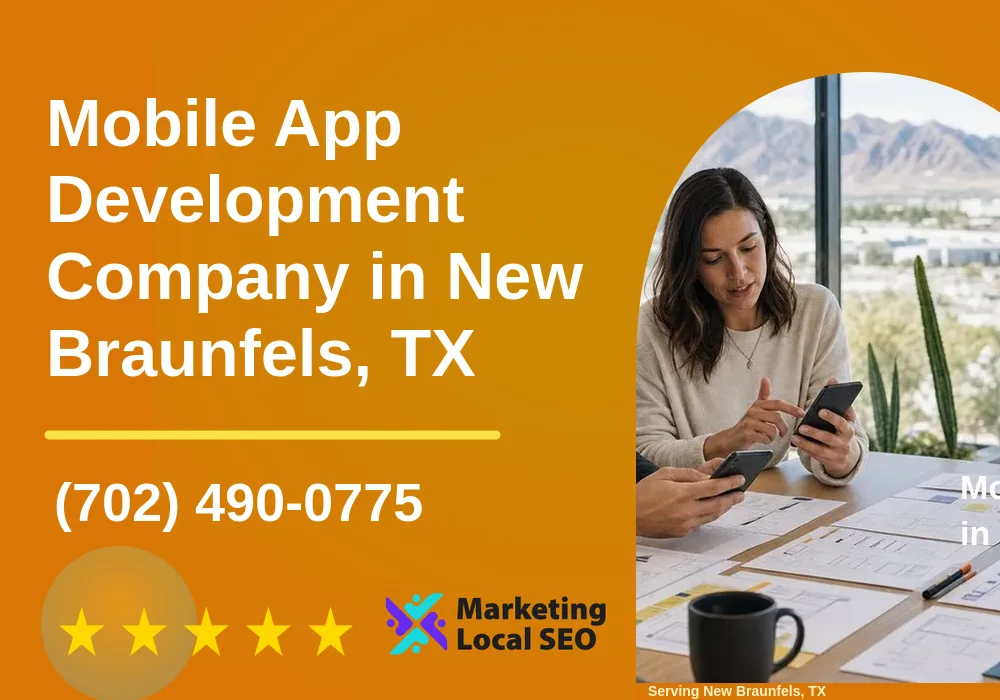 Mobile App Development in New Braunfels, TX