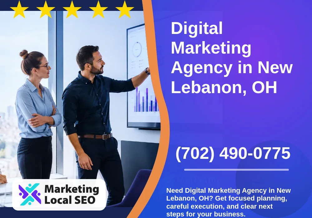 Digital Marketing Agency in New Lebanon, OH