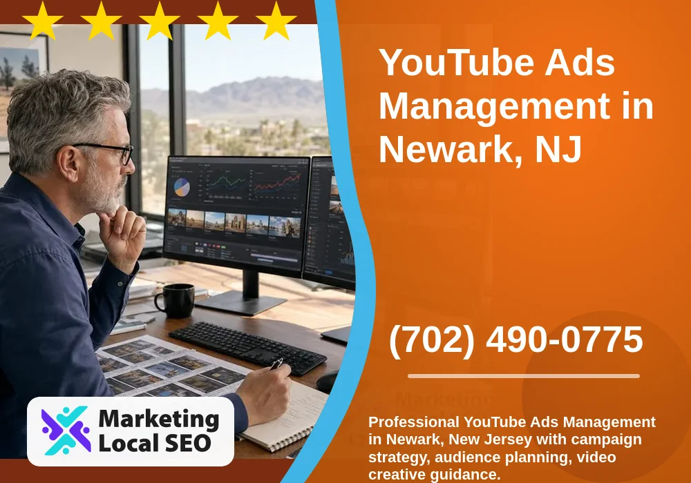 YouTube Ads Management in Newark, NJ