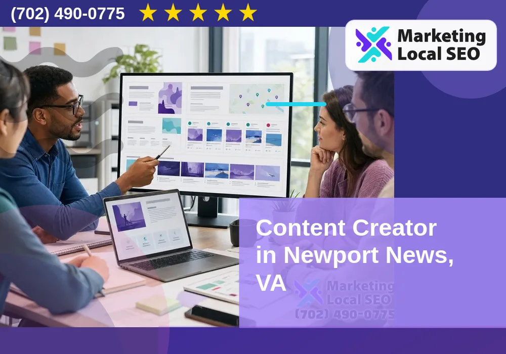 Content Creator in Newport News, VA Content Creator in Newport News, VA