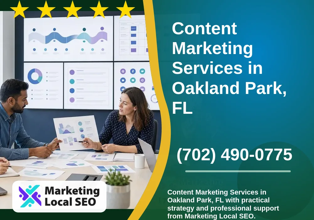 Content Marketing in Oakland Park, FL