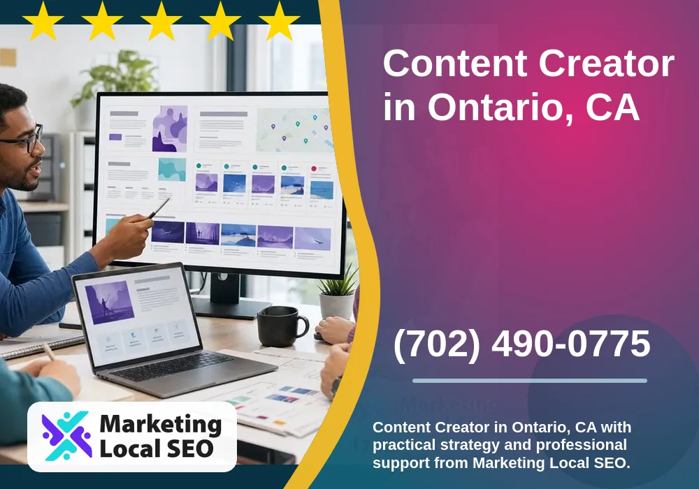 Content Creator in Ontario, CA Content Creator in Ontario, CA