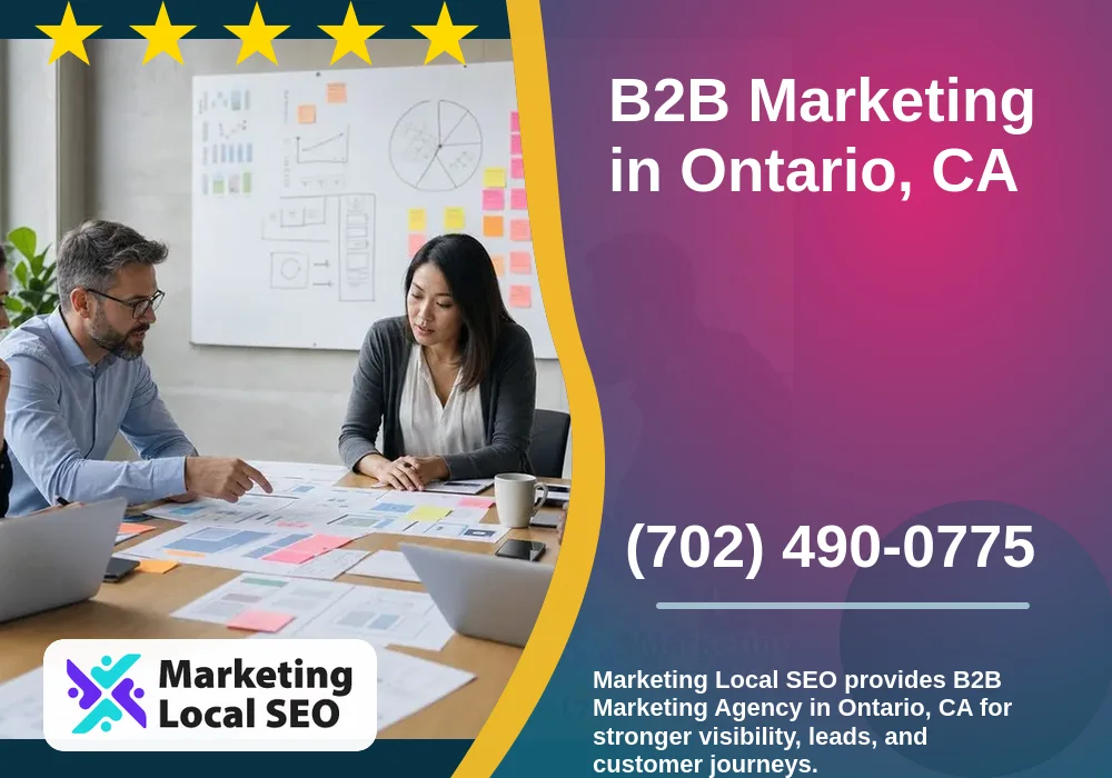 B2B Marketing in Ontario, CA