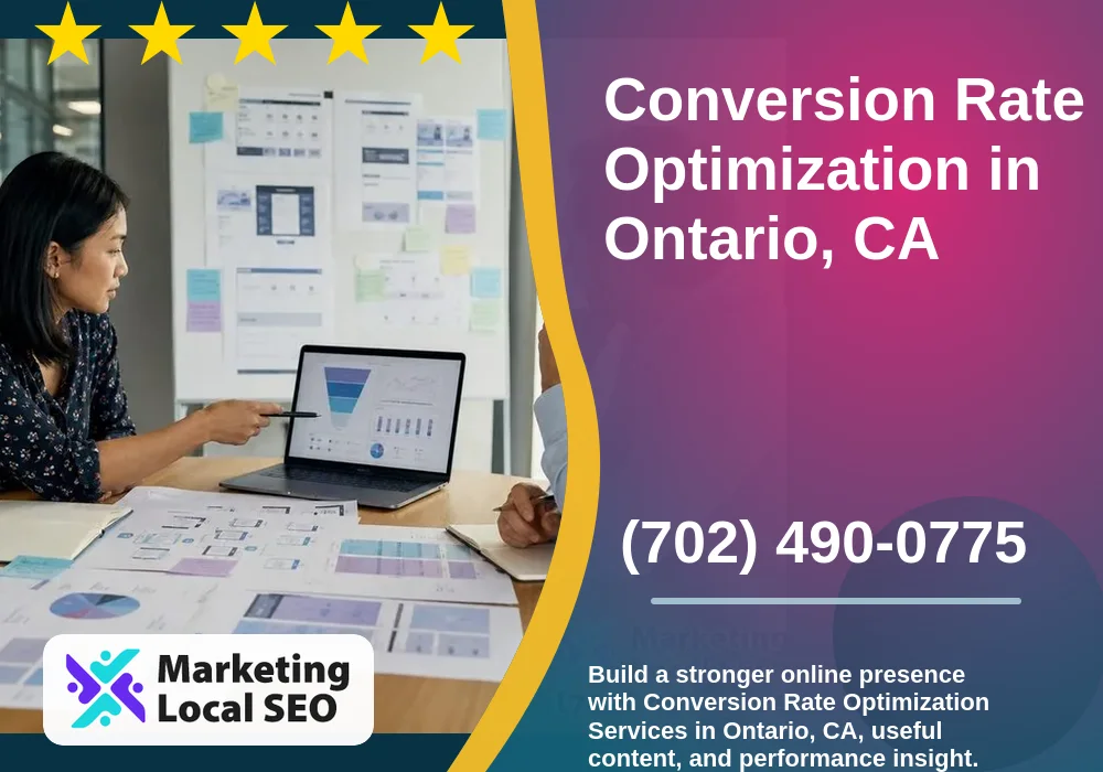 Conversion Rate Optimization in Ontario, CA