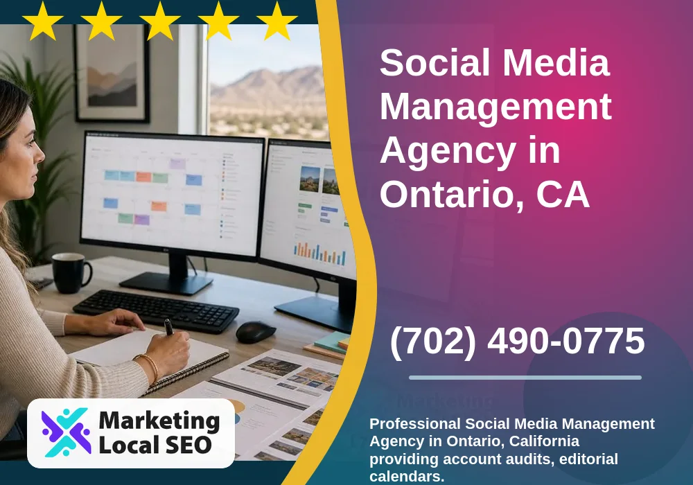 Social Media Management in Ontario, CA