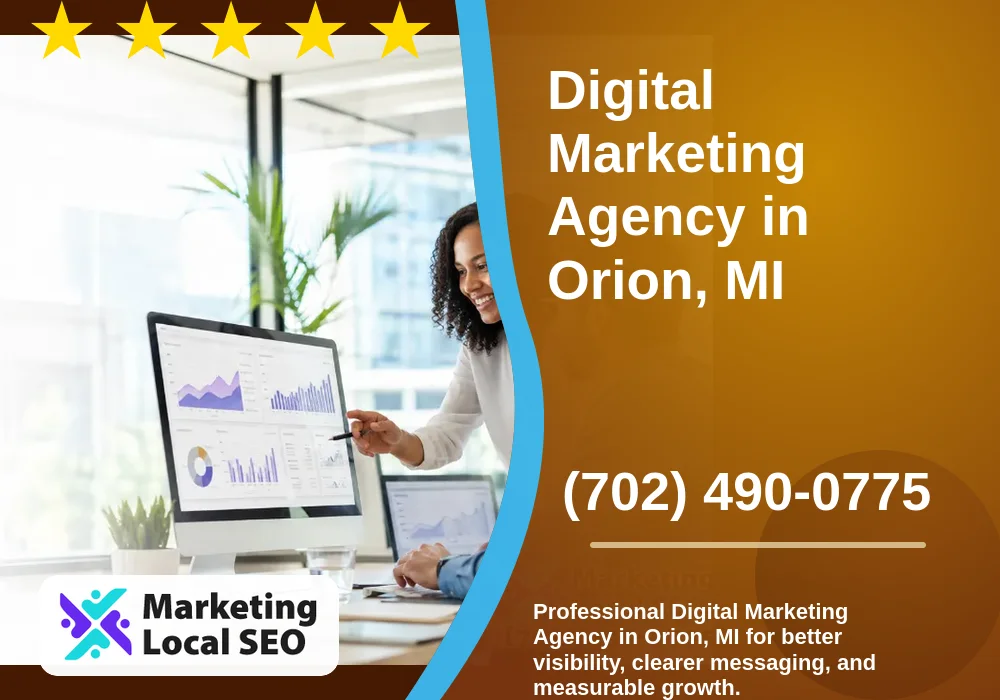 Digital Marketing Agency in Orion, MI