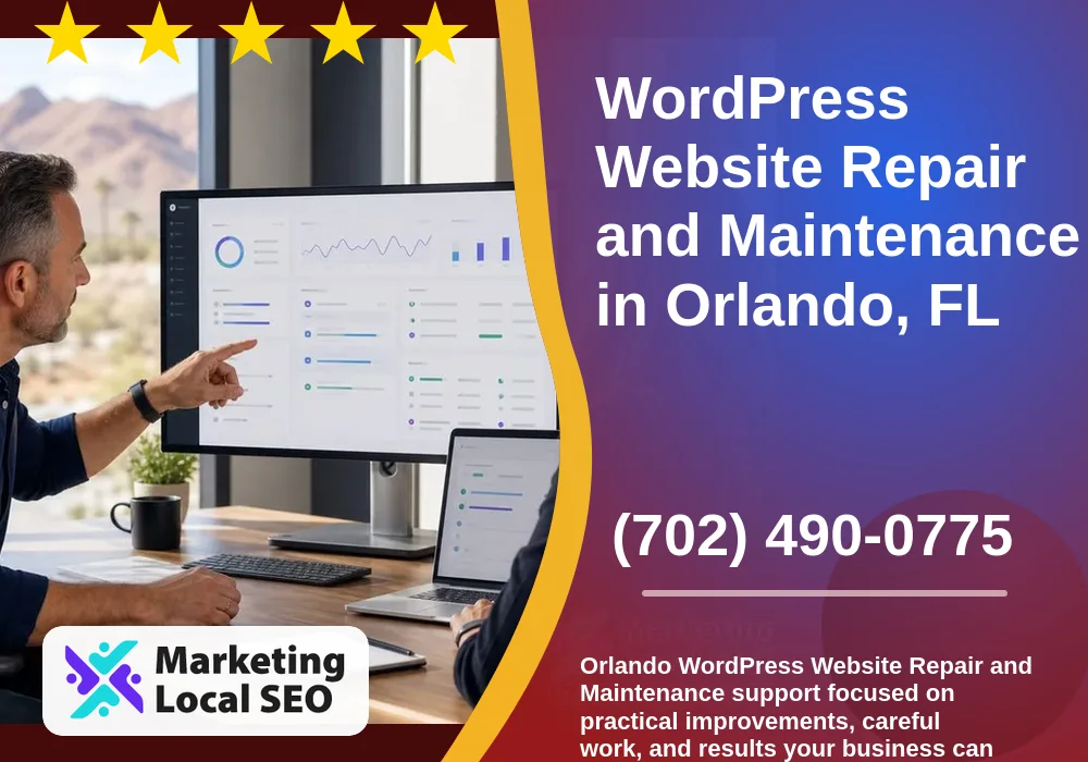 WordPress Website Repair and Maintenance in Orlando, FL