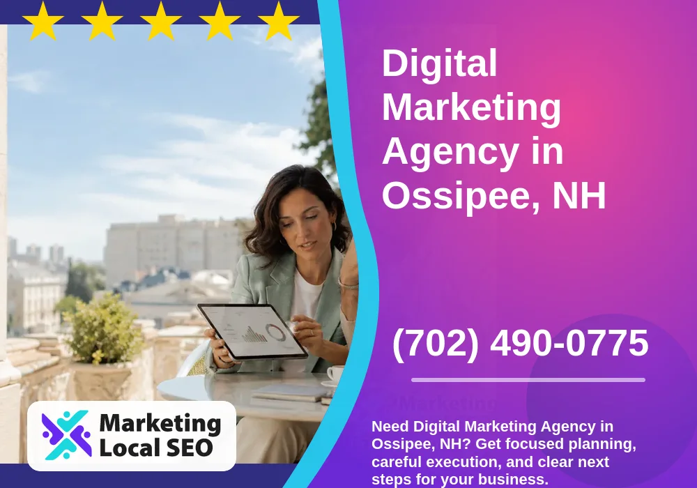 Digital Marketing Agency in Ossipee, NH
