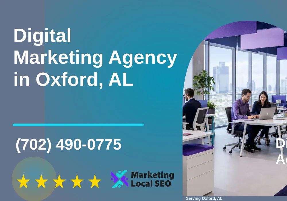 Digital Marketing Agency in Oxford, AL