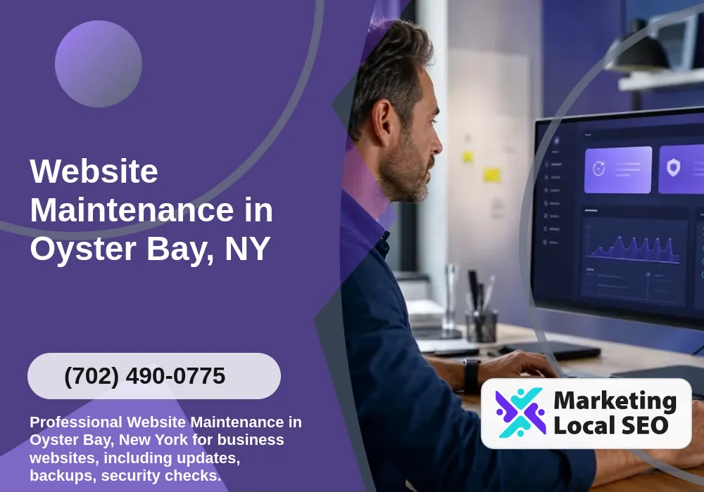 Website Maintenance in Oyster Bay, NY