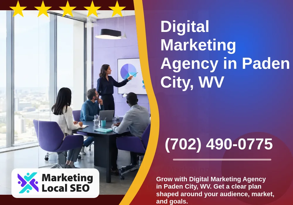 Digital Marketing Agency in Paden City, WV
